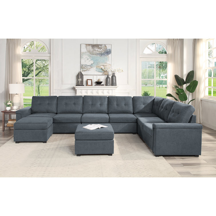 Isla modern fabric discount 3 seater sofa